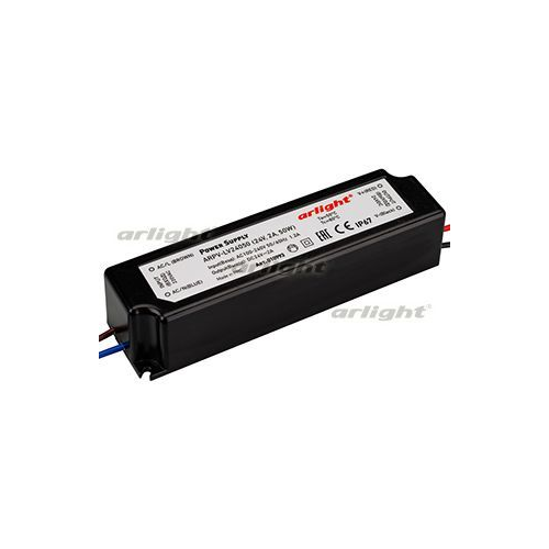 Блок питания ARPV-LV24050 (24V, 2.0A, 48W) Arlight 010993