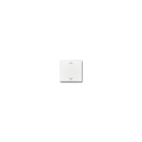  (6430-84-102-500), Клавиша для механизма электронного выключателя Busch-Jalousiecontrol 6411 U-101, 6411 U/S-101, 6418 U, реле 6402 U, цвет davos/альпийский белый, ABB 6430-0-0400