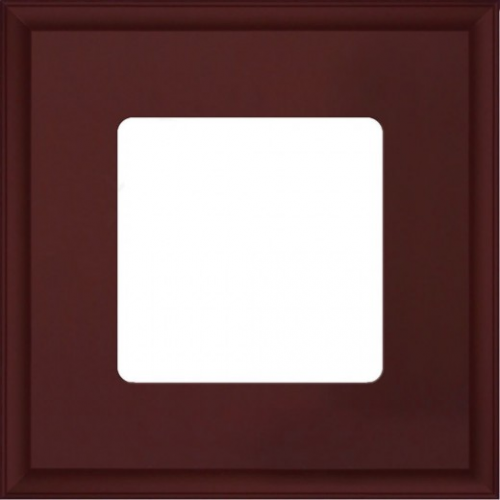  Рамка квадратная New Marco red wine 1-постовая Fede FD01601RW