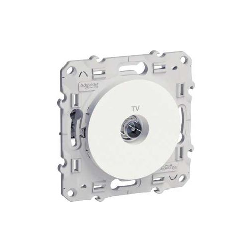  ТВ розетка белый Odace Schneider Electric S52R445