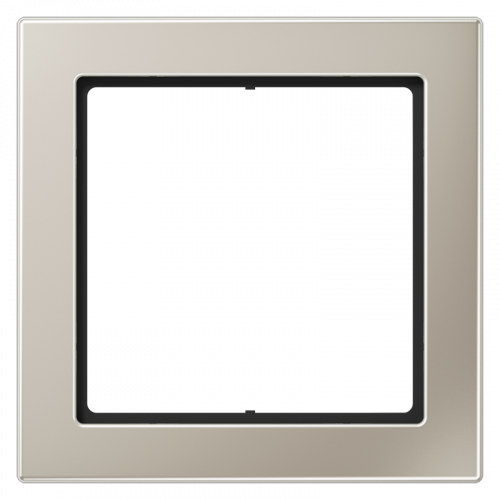  Рамка FD Design Сталь Edelstahl 1-постовая Jung FDES2982