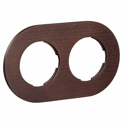  Рамка DO Darkened beech 2-постовая Fontini 33802802