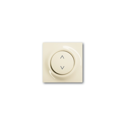  (6430-72), Клавиша для механизма электронного выключателя Busch-Jalousiecontrol 6411 U-101, 6411 U/S-101, 6418 U, реле 6402 U, серия impuls, цвет слоновая кость, ABB 6430-0-0337