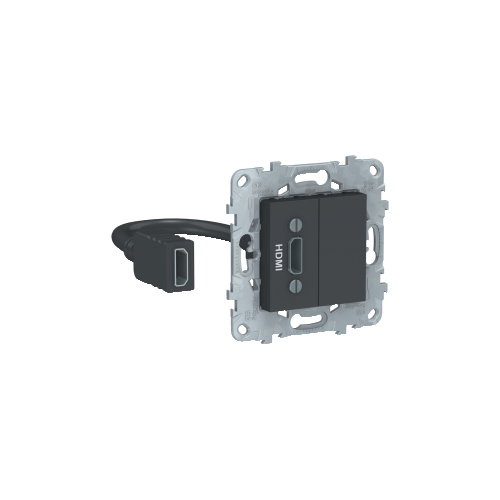  Розетка HDMI, Антрацит Schneider Electric NU543054