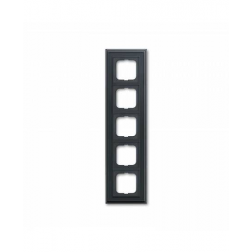  Рамка Dynasty Антрацит 5-постовая ABB 1725-831-500