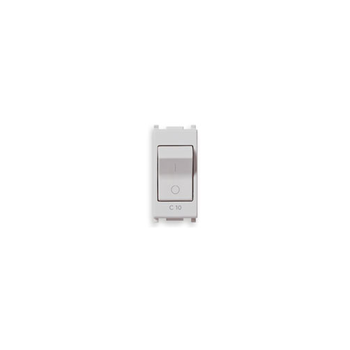  Выключатель термомагнитный 1p c10 120-230v, серебро Vimar Plana 14404.10.SL