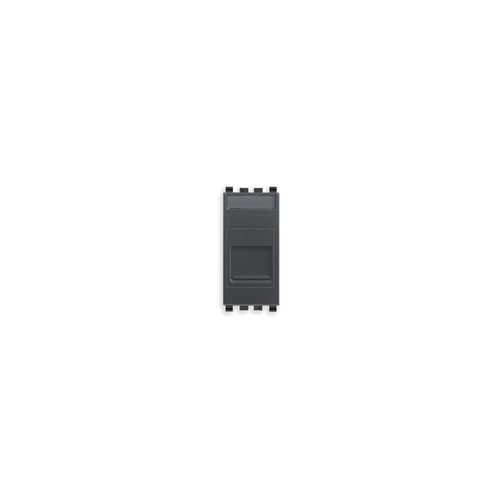  Розетка rj45 с крышкой cat6 utp 110 Vimar Eikon 20337.6