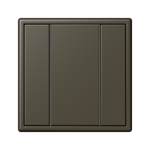  Les Couleurs® Le Corbusier KNX кнопочный модуль F 50 с одной парой кнопок ombre naturelle 31 Jung LC501TSA32140