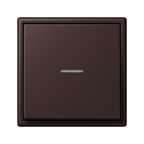  Les Couleurs® Le Corbusier Клавиша для выключателя/кнопки с окошком для подсветки terre d‘ombre brulee 59 Jung LC990KO54320J