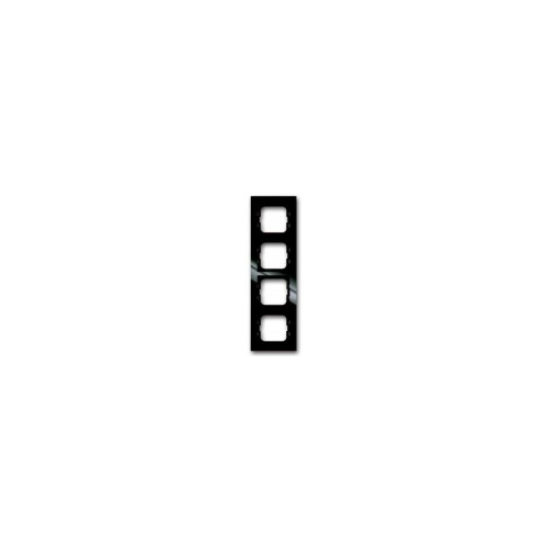  Рамка Axcent Chateau-black 4-постовая ABB 1724-295-500