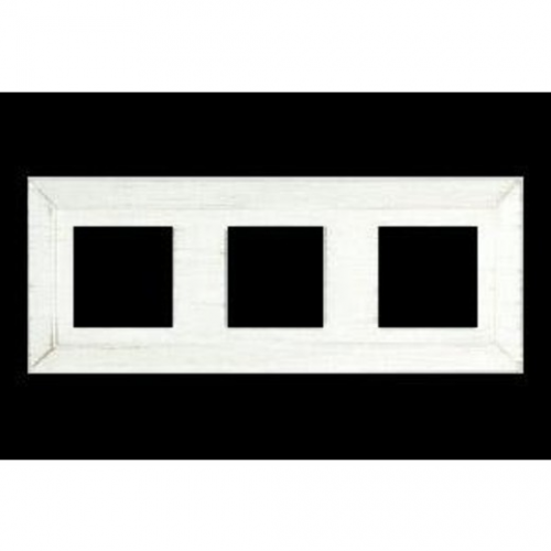  Рамка Provence White Decape 3-постовая Fede FD01253BD