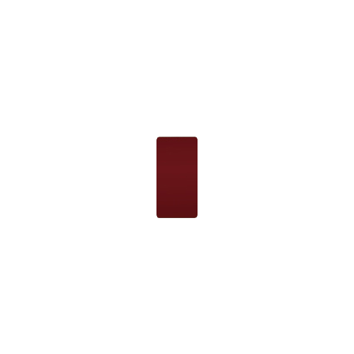  Клавиша узкая без подсветки, цвет red wine FEDE FD04311RW