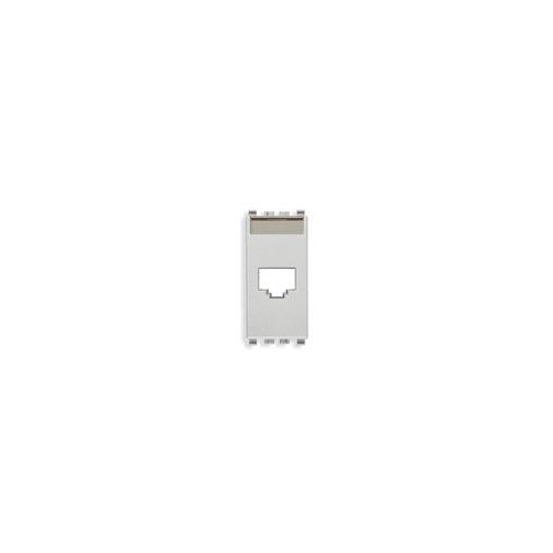  Адаптер rj45 amp avaya ortronics g, серебро матовое Vimar Eikon 20338.C.N