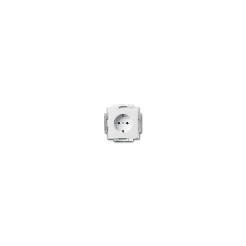  (20 EUCBLI-84), Розетка SCHUKO 16А 250В, с LED подсветкой, future/solo, альпийский белый, ABB 2013-0-5294