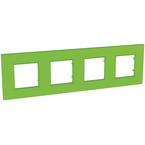  Рамка Unica Quadro Киви 4-постовая Schneider Electric MGU4.708.28