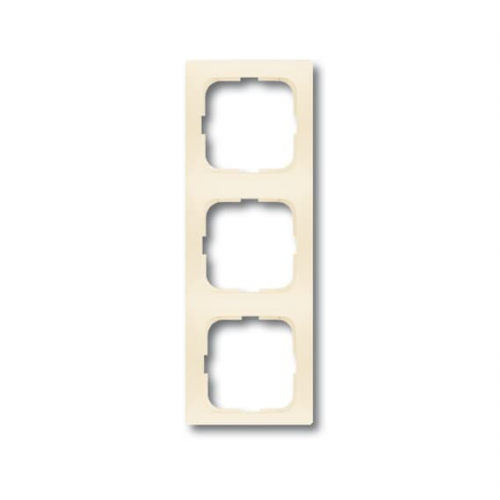  Рамка Spring Слоновая кость 3-постовая ABB 1723-212