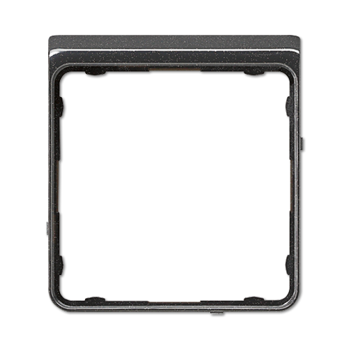  Рамка внешняя CD Plus Черный металлик 1-постовая Jung CDP82SWM