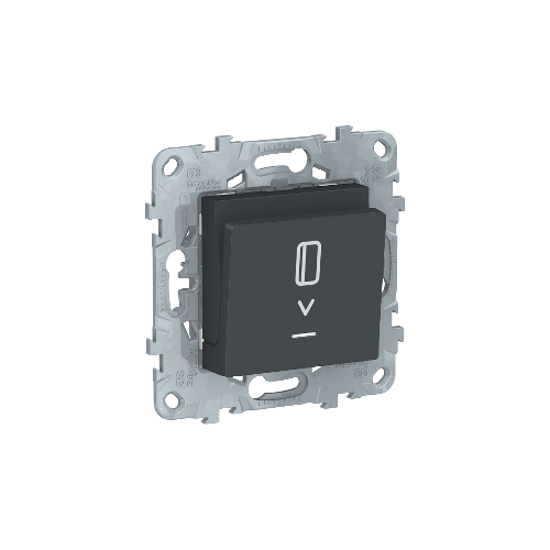  Выключатель карточный, с подсветкой, 10 А, Антрацит Schneider Electric NU528354