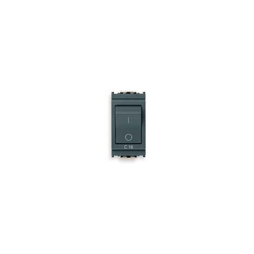  Выключатель термомагнитный 1p+n c16 120-230v серый Vimar Idea 16505.16