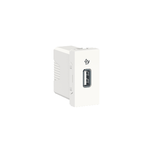  Розетка USB, 5 В / 1000 мА, 1 Модуль Белый Schneider Electric NU342818