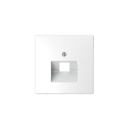  D-life центральная накладка для розетки 1-ной RJ45, бел. лотос Merten MTN4521-6035