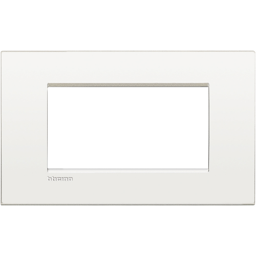  Рамка LivingLight Air Белый 4 модуля Bticino LNC4804BN