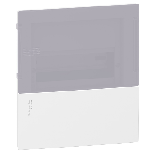  MINI PRAGMA щит встраив. с дымчатой дв. 1ряд/8мод,ip40,ik07,63а,2 клеммы,Италия, Schneider Electric MIP22108T
