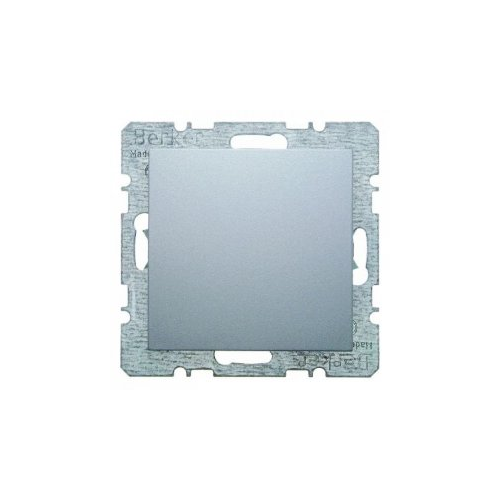  Заглушка с центральной панелью цвет: алюминий, матовый B.1/B.7 Glas Berker 10091404