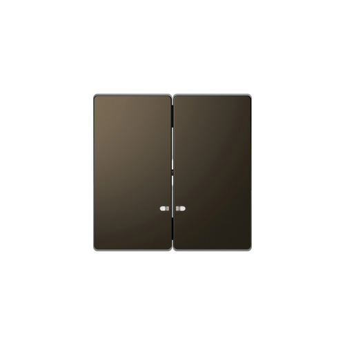  D-life клавиша 2-ная с линзой для led модуля, мокко Merten MTN3420-6052