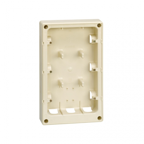  Коробка монтажн.для рамки 27852, 250х150х40мм, слоновая кость 27862-32