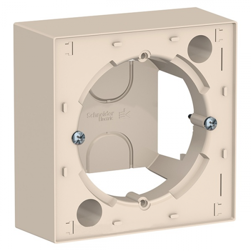  Atlasdesign Коробка для наружного монтажа, Бежевый Schneider Electric ATN000200