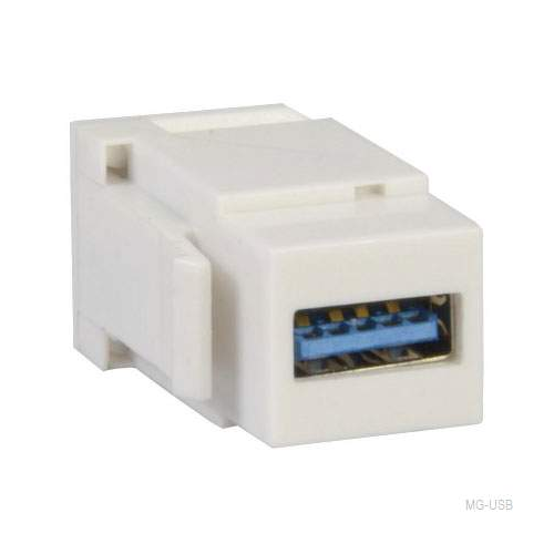 Ospel Mодули Keystone Модуль pозетки USB MG-USB