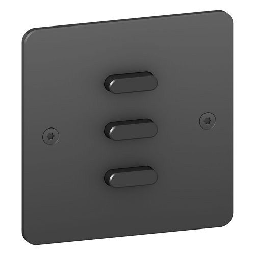 Schneider Electric Sequence 5 SEQ5 Выключатель для рольставней, Чёрный матовый S800243NM