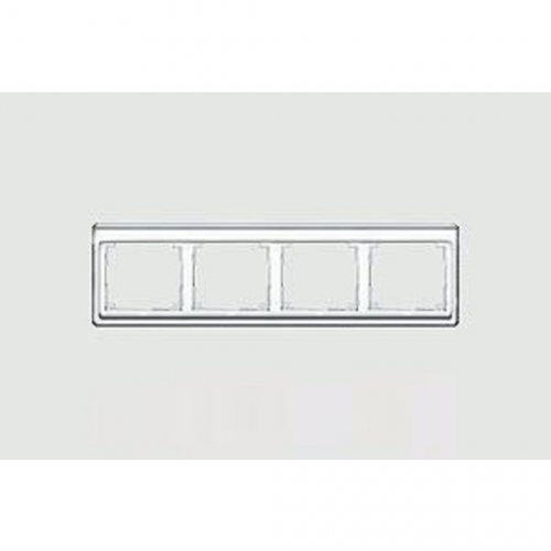  Рамка SL 500 Белый 4-постовая Jung SL5840WW