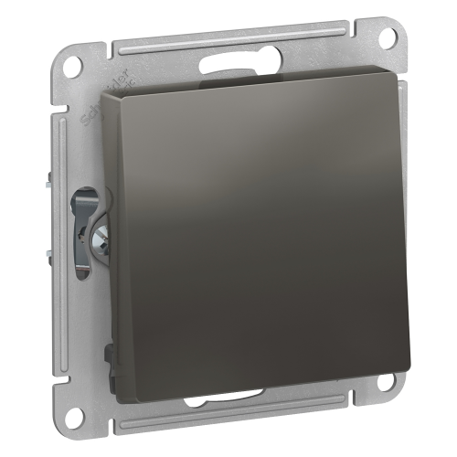  Atlasdesign 1-клавишный Переключатель, сх.6, 10АХ, механизм, Сталь Schneider Electric ATN000961
