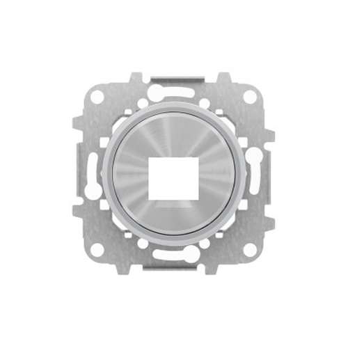  CR Накладка для зарядного устройства USB механизмов 8185 кольцо Хром , ABB 8685