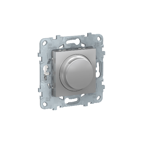  LED светорегулятор повор-наж, универсальный 5-200Вт, Алюминий Schneider Electric NU551430