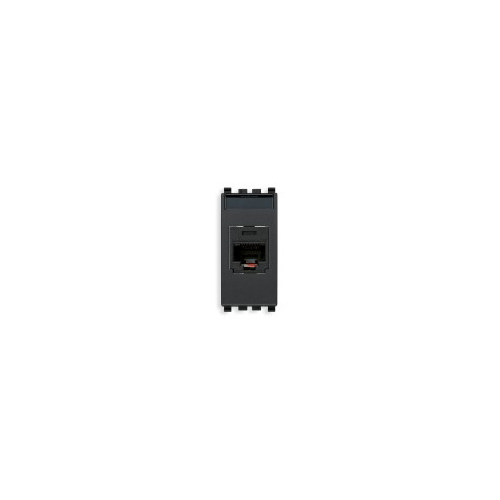  Розетка rj45 panduit cat 5e utp t568a/b Vimar Eikon 20340.1