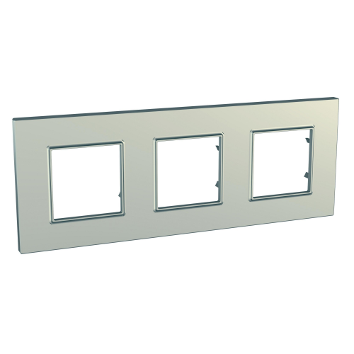  Рамка Unica Quadro Титан 3-постовая Schneider Electric MGU6.706.57