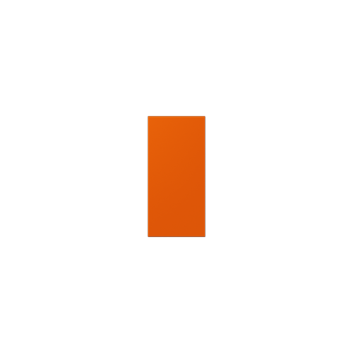  Les Couleurs® Le Corbusier Накладка для кнопочного модуля F 50 в цвете кнопок orange vif Jung LC50NA4320S