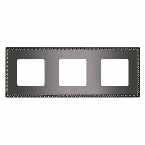  Рамка Toledo Graphite 3-постовая Fede FD01213GR
