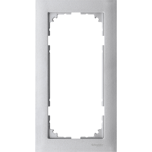  Рамка M-Pure Алюминий 2-постовая Merten MTN4025-3660