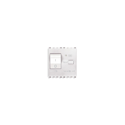  Выключатель термомагнитный /дифферн 1p+n c16 6ma , белый Vimar Eikon 20411.16.6.B