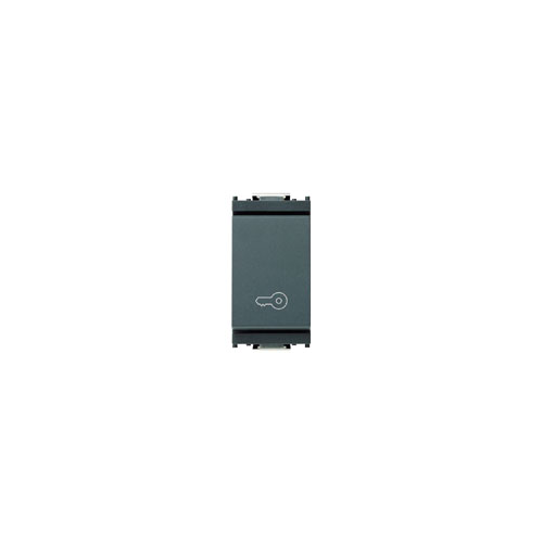  Кнопка 1p no 10a с симв "ключ" серая Vimar Idea 16080.P