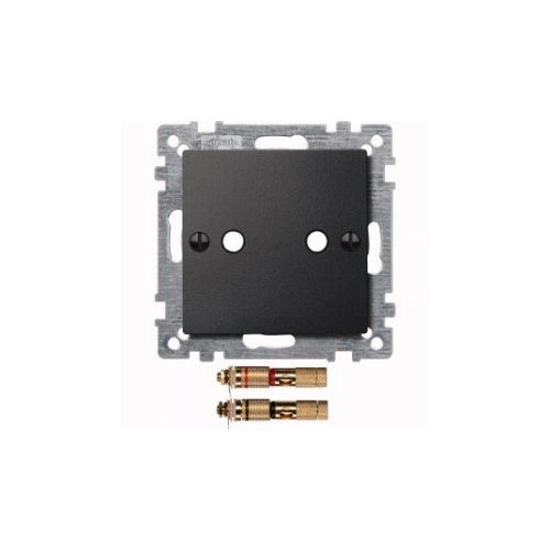 Центр. плата с разъемами high-end, антрацит Merten MTN469314