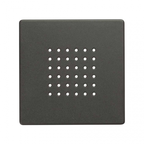  Накладка на звонок, динамик встр., fm-тюнер, S82, 82N, S82 Detail, графит Simon 82052-38