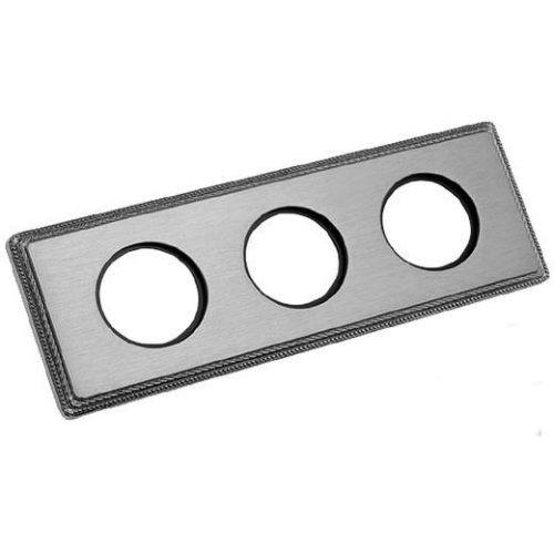  Рамка Venezia Metal Хром 3-постовая Fontini 39803512