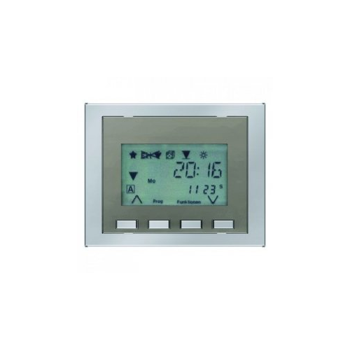  Tаймер RolloTec "Комфорт" с дисплеем цвет: стальной, лак K.5 Berker 17747004