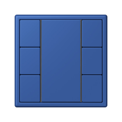  Les Couleurs® Le Corbusier KNX кнопочный модуль F 50 с тремя парами кнопок bleu outremer 59 Jung LC503TSA4320K