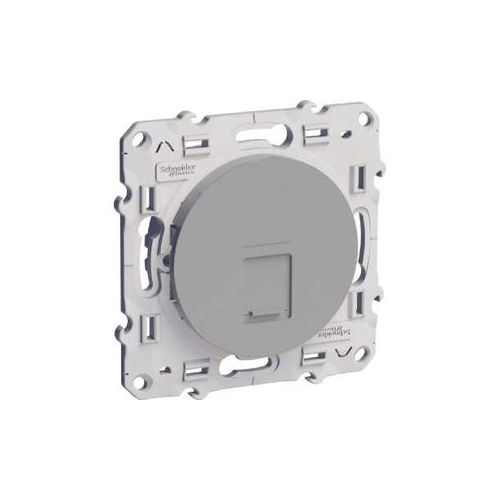  RJ45 5 UTP infr алюминий Odace Schneider Electric S53R471